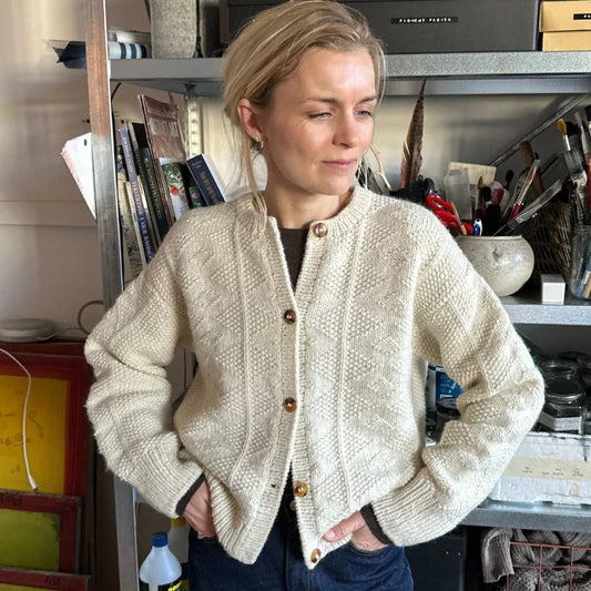 PetiteKnit Esther Jacket neuletakki neuleohje lämmin 