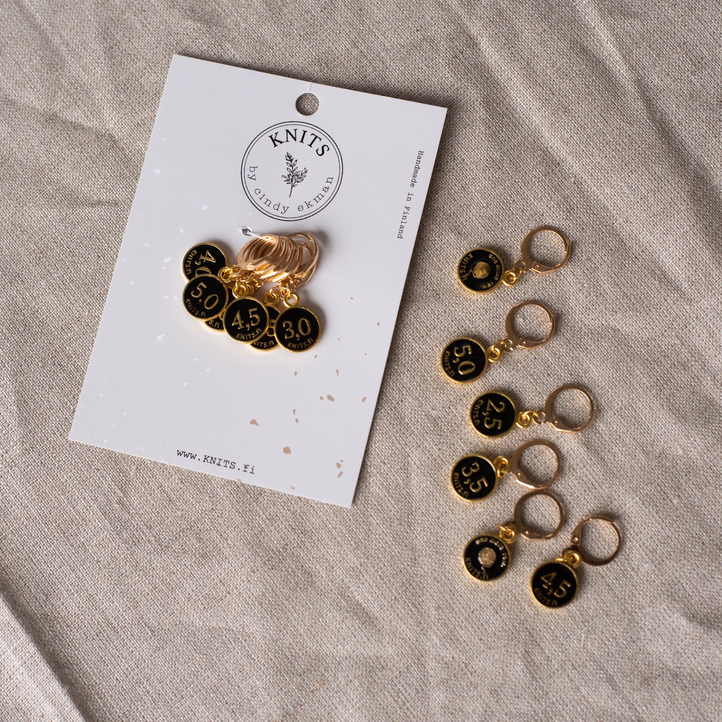 Knits Puikkoko -silmukkamerkit -setti