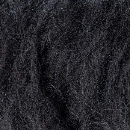 Laines du Nord Alpaca Brushed ihanan ylellisen pehmeä kutittamaton alpakkalanka tumman harmaa