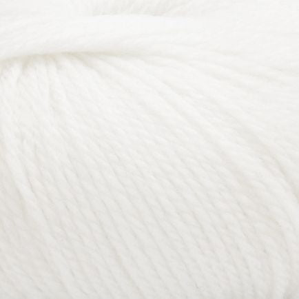 Laines du Nord Mercerized Merino 50g valkoinen