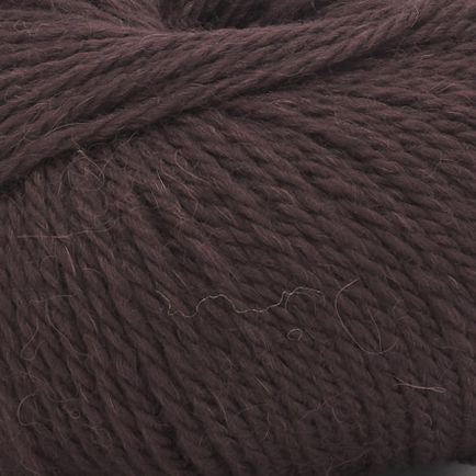 Laines du Nord Mercerized Merino 50g ruskea