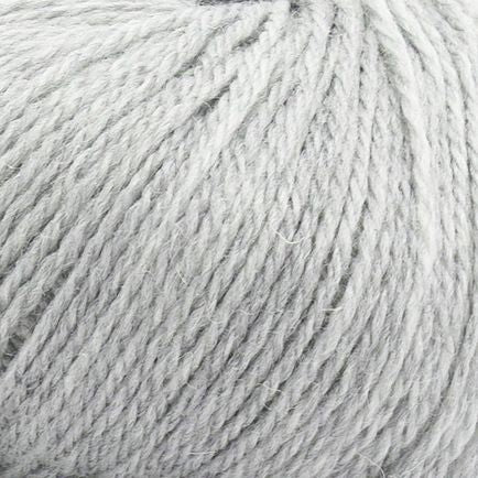 Laines du Nord Mercerized Merino 50g vaalea harmaa