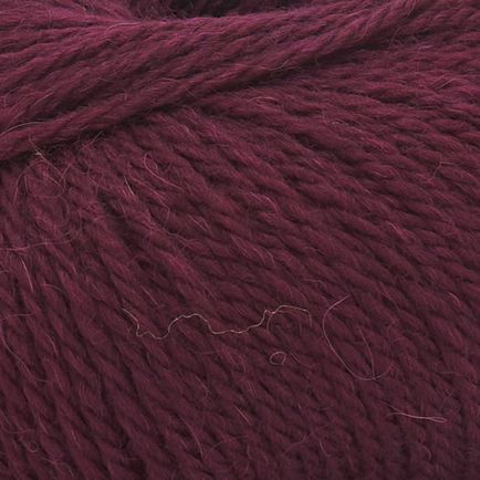 Laines du Nord Mercerized Merino 50g  burgundi