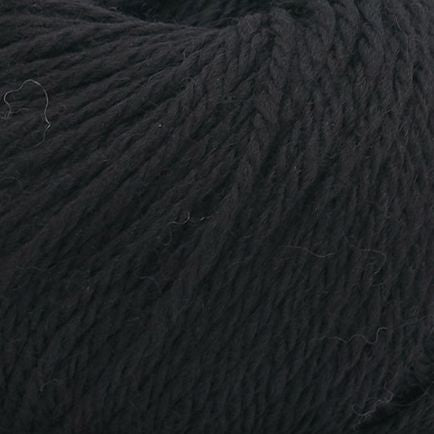 Laines du Nord Mercerized Merino 50g musta