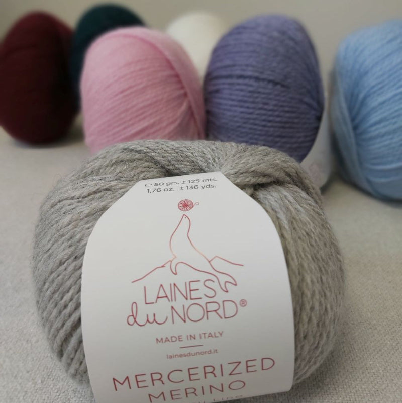 Laines du Nord Mercerized Merino 50 g