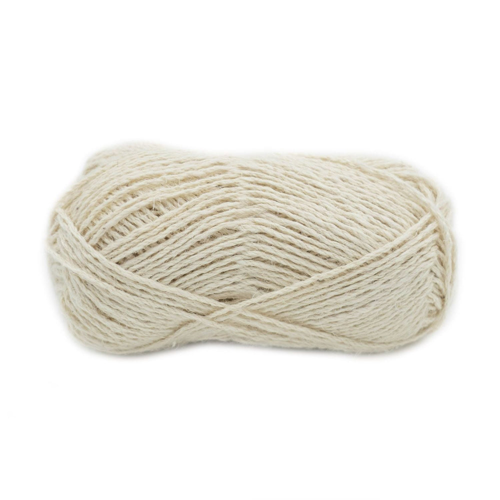 Laines du Nord Natural Bag juutti-puuvillalanka kesäkassin virkkaus 09 valkoinen