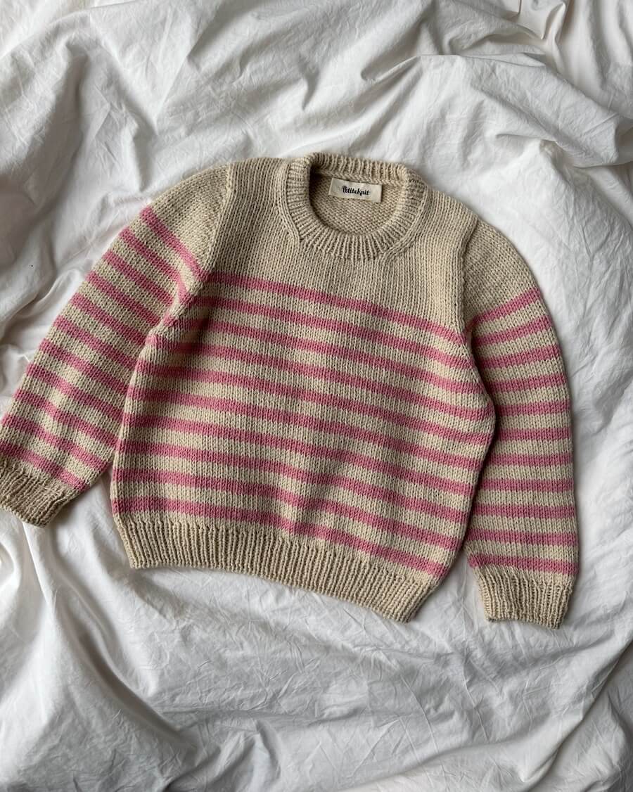PetiteKnit Lyon Sweater Junior – Neuleohje
