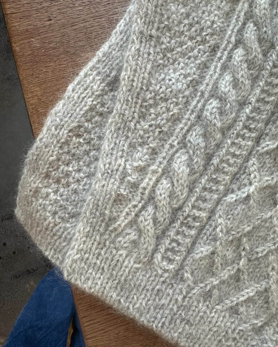 PetiteKnit Moby Neck -kauluri -neuleohje