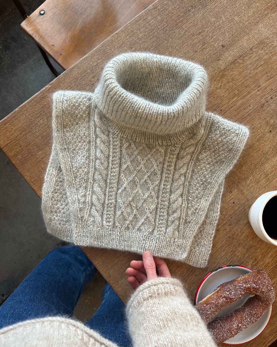 PetiteKnit Moby Neck -kauluri -neuleohje