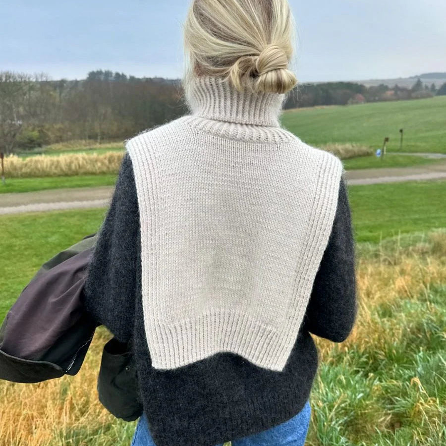 PetiteKnit Terrazzo Neck neuleohje lämmin kauluri