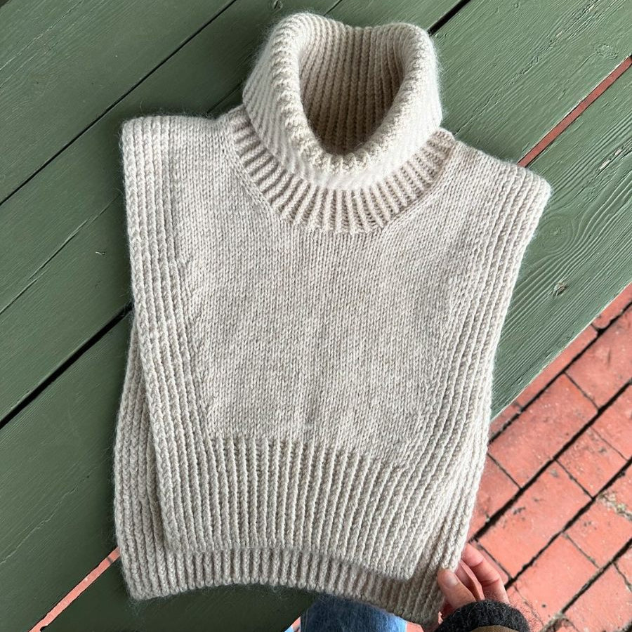 PetiteKnit Terrazzo Neck neuleohje lämmin kauluri