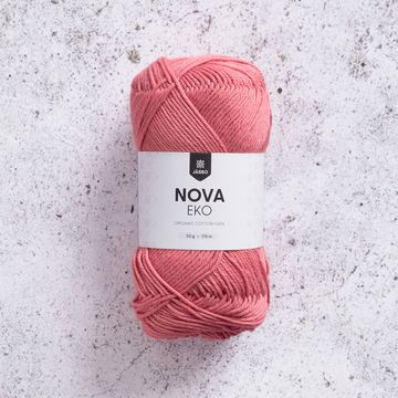 Järbo Nova Eko merseroimaton puuvillalanka virkkaus