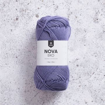 Järbo Nova Eko merseroimaton puuvillalanka virkkaus